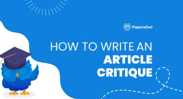 Step-by-step guide on how to write an article critique for academic courses