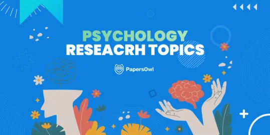 Exploring psychology research topics with brain illustrations and ideas