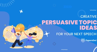 Two people passionately presenting persuasive speech ideas with a microphone and documents.