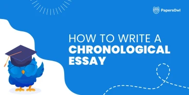How to write a chronological essay organizing events in a logical time sequence