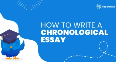 How to write a chronological essay organizing events in a logical time sequence