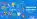Science-related icons and symbols representing research topics