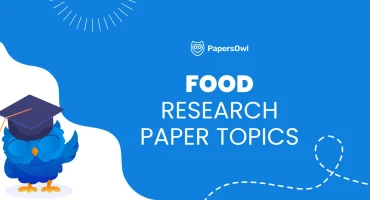 Food science research paper topics for nutrition and biology courses