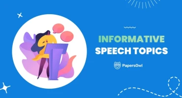 Person giving an informative speech with a microphone