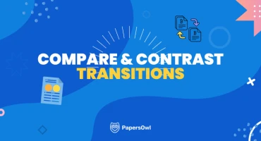 List of transition words to use in compare and contrast essays