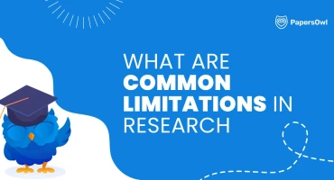 Common limitations in research and how to address them in your paper